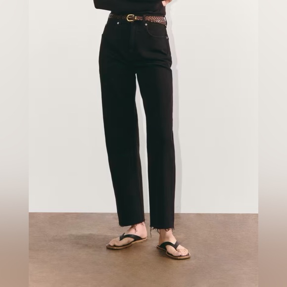 Everlane Denim - Everlane The Way High Jean High Rise Low Stretch Size 26 Regular Color Coal